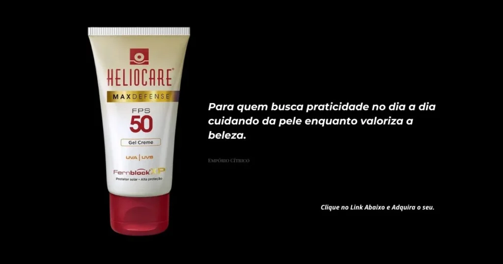 Protetor Solar Heliocare Max Defense FPS 50 Gel Creme 50g